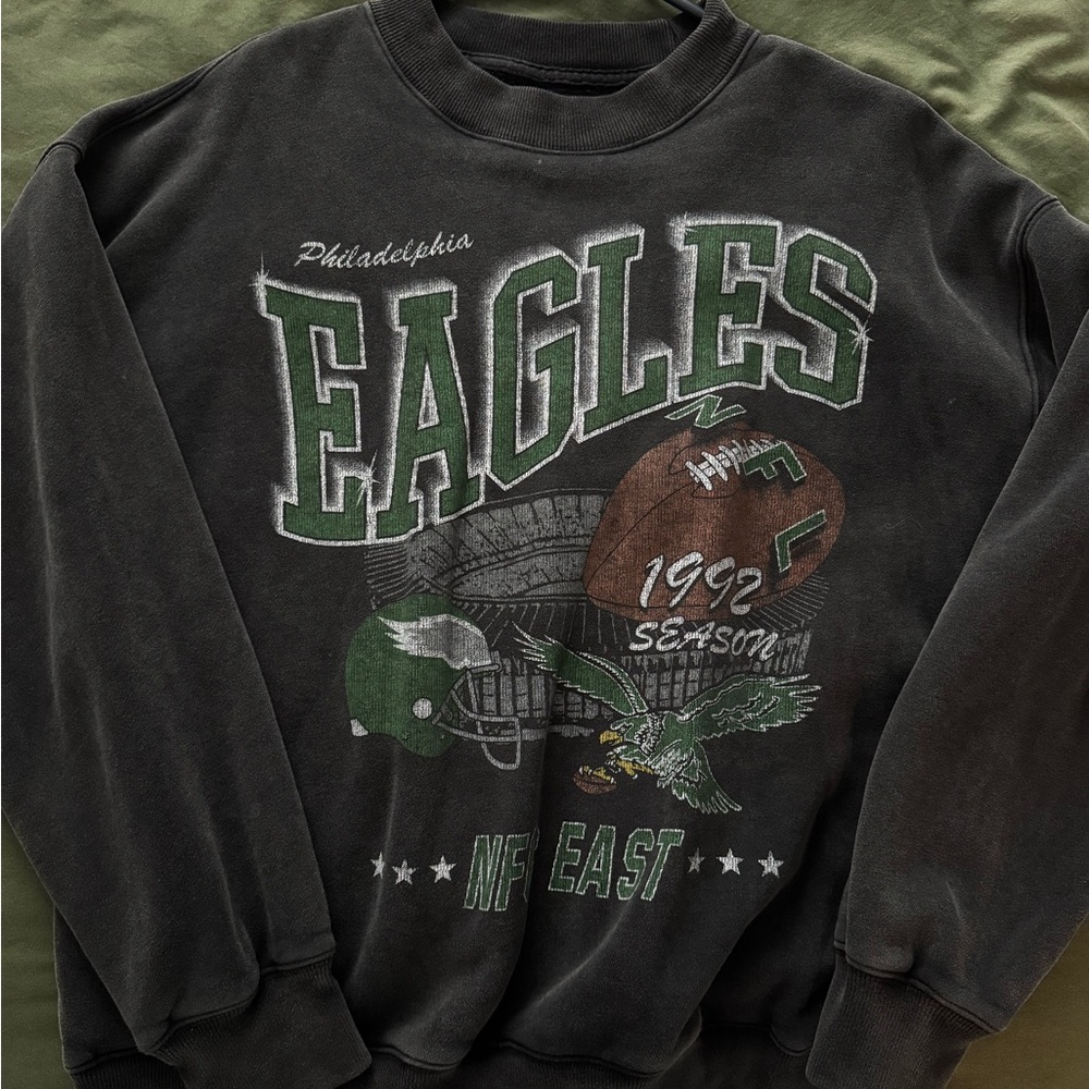 Abercrombie & Fitch Philadelphia Eagles crewneck